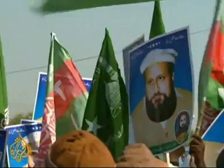 Pakistan Sufis protest against "terrorism"