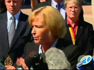 US shooting suspect arrives in court