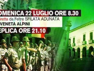 raduno alpino attesa per la sfilata