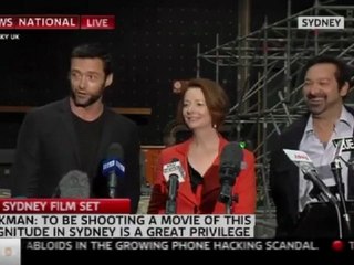 Hugh Jackman and PM