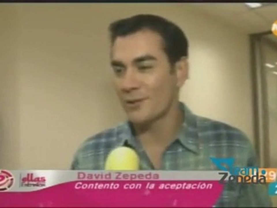 David Zepeda @davidzepeda1 y Angelique Boyer contentos por la aceptación del público