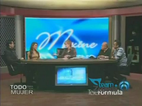 David Zepeda @davidzepeda1 y Angelique Boyer en TPLM [Parte 1_2]