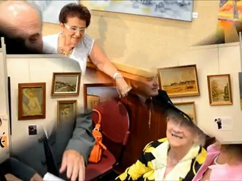 Juillet 2012. Salon des arts à Pont-de-Vaux.