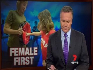 FEMALE Krav Maga training in Melbourne