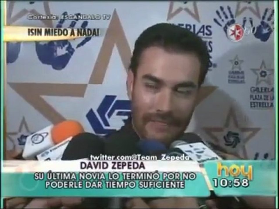 David Zepeda @davidzepeda1 y Gabriel Soto @gabrielsotofans en obra