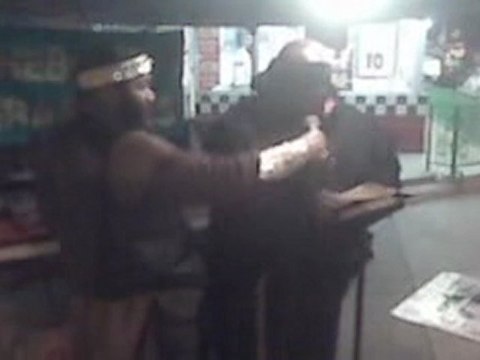 WOMAN OFF CRENSHAW AND KING BLD.