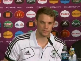 ألمانيا تواجه اليونان في مباريات الدور ربع النهائي