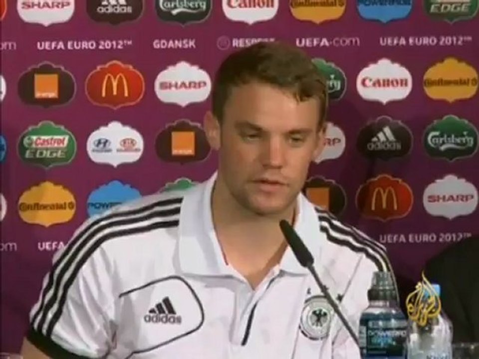 ألمانيا تواجه اليونان في مباريات الدور ربع النهائي