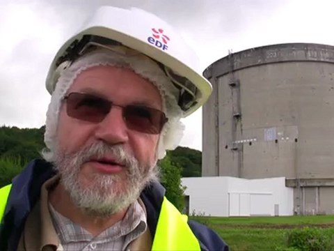 Nucléaire: visite de la centrale de Brennilis