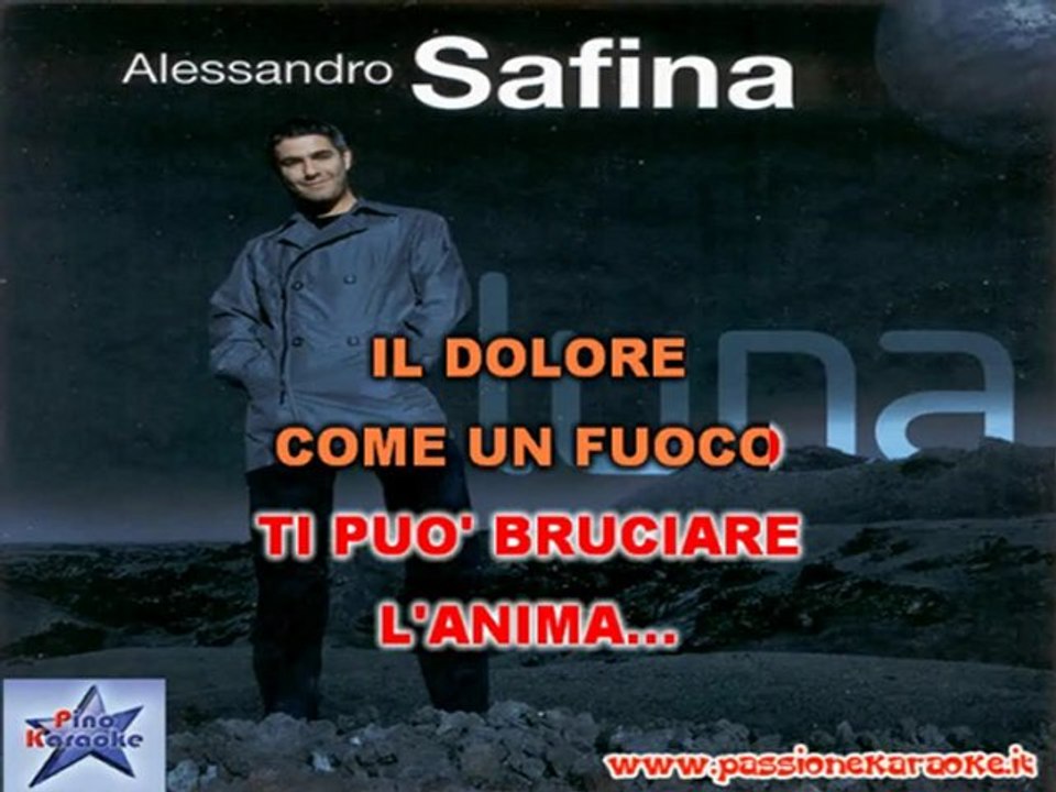 Alessandro Safina - Luna - Karaoke