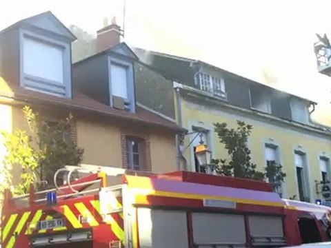 Tarbes : Incendie Rue Victor Hugo