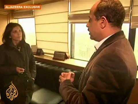 Tunisian protesters target ruling party