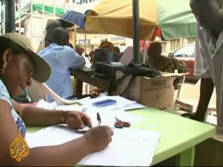 Nigeria struggles to register voters