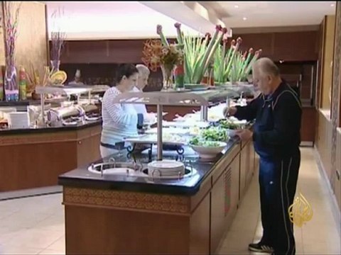 ينابيع المياه الكبريتية بمدينة أنطاكيا التركية