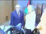 زيارة وزيرة الخارجية الأمريكية  لإسرائيل وفلسطين