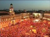 مظاهرات احتجاجا على خطة التقشف في اسبانيا