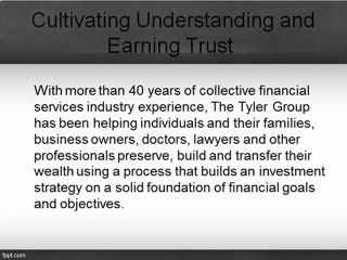 The Tyler Group - Merrill Lynch Financial Advisor