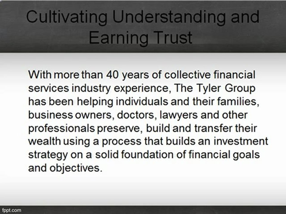 The Tyler Group - Merrill Lynch Financial Advisor