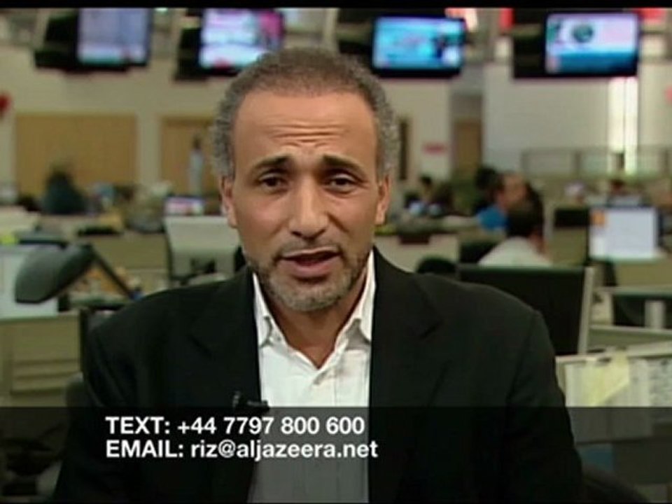 Riz Khan - Tariq Ramadan and Slavoj Zizek on the future of Egyptian politics