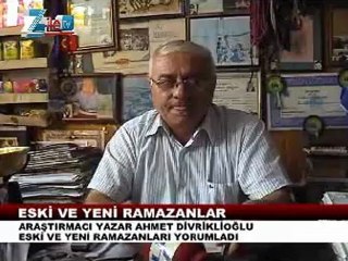 Zilede eski ve yeni ramazanlar ahmet divriklioğlu