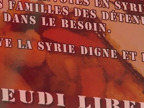 Syrie: témoignages de deux opposants réfugiés à Paris