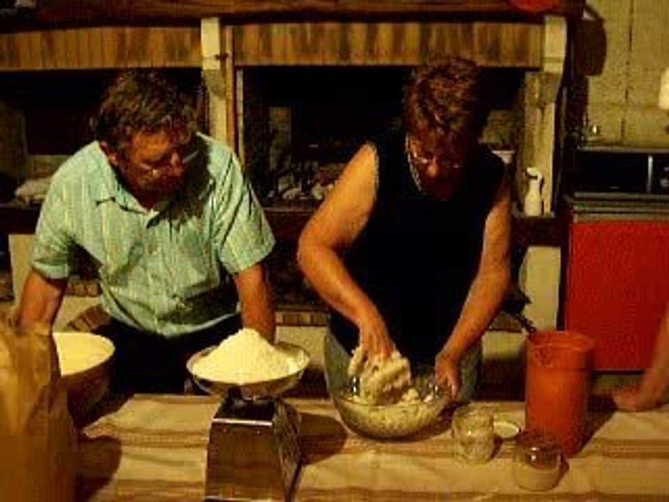 Le pétrissage de la pâte