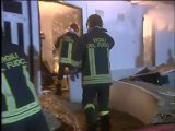 SICILIA TV (FAVARA) - INCENDIATO IL PAPATE DI SAN LEONE (AGRIGENTO)