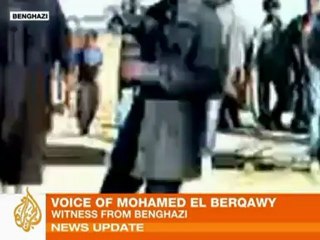 Eyewitness reports protester deaths in Benghazi