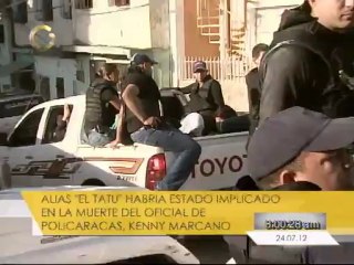 Abaten a "El Tatu", presunto responsable de la muerte de un PoliCaracas