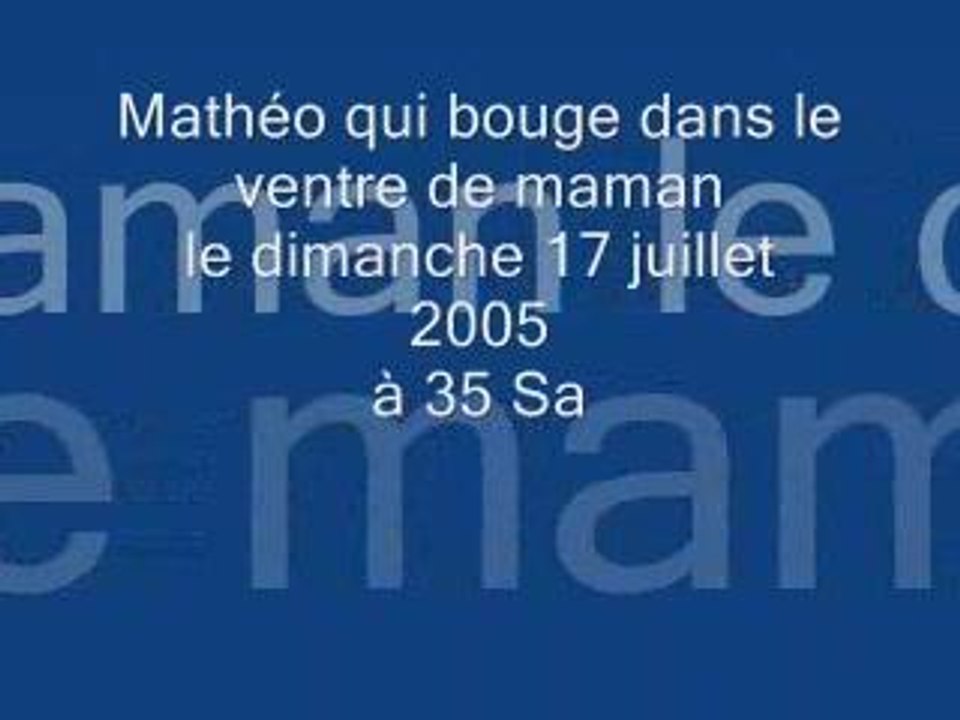 Mathéo  à 35 SA