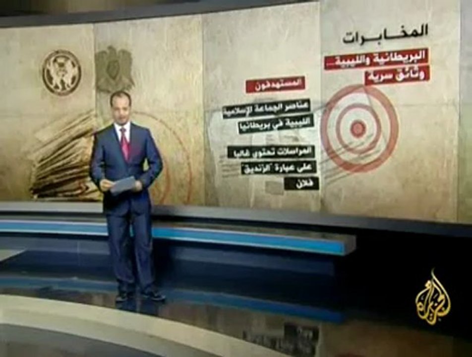 الجزيرة تكشف وثائق تعاون سرية  بين بريطانيا وليبيا