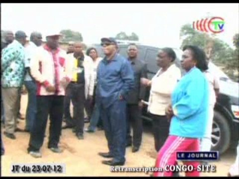 Visite des chantiers de la municipalisation accélérée du Pool