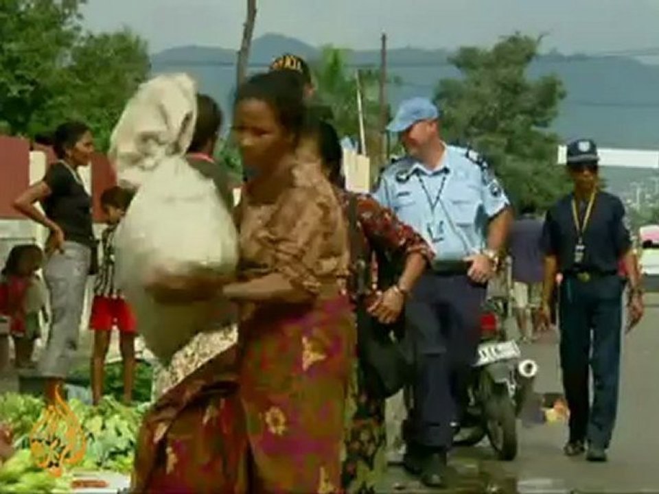 East Timor struggles with security