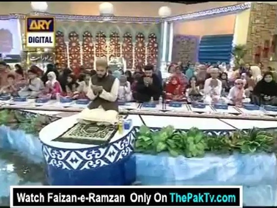 Faizan-e-Ramzan By Ary Digital - 24th July 2012 (Iftar) Part 7