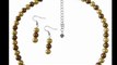 Fashionjewelryforeveryone.com Faux Pearls Bridesmaid Wedding Jewelry Necklace Set