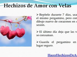 Hechizos de Amor con Velas