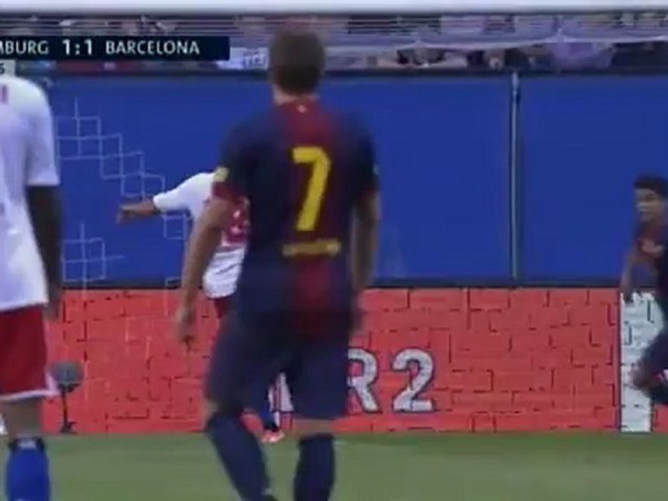 Hamburger SV 1- 1 FC Barcelona