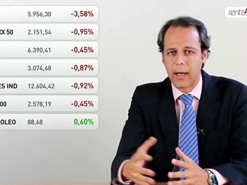 24.07.12 · Sesión de caídas en las bolsas - Cierre de mercados financieros - renta4.com
