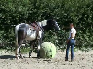 Le ballon - le tout début