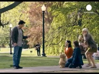 "Ted" the naughty teddy bear opens in Europe