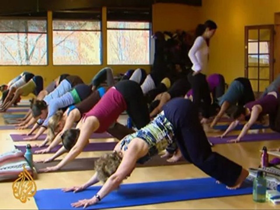 Hindu anger at yoga studios