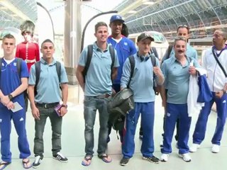 JO : les sportifs français arrivent à Londres