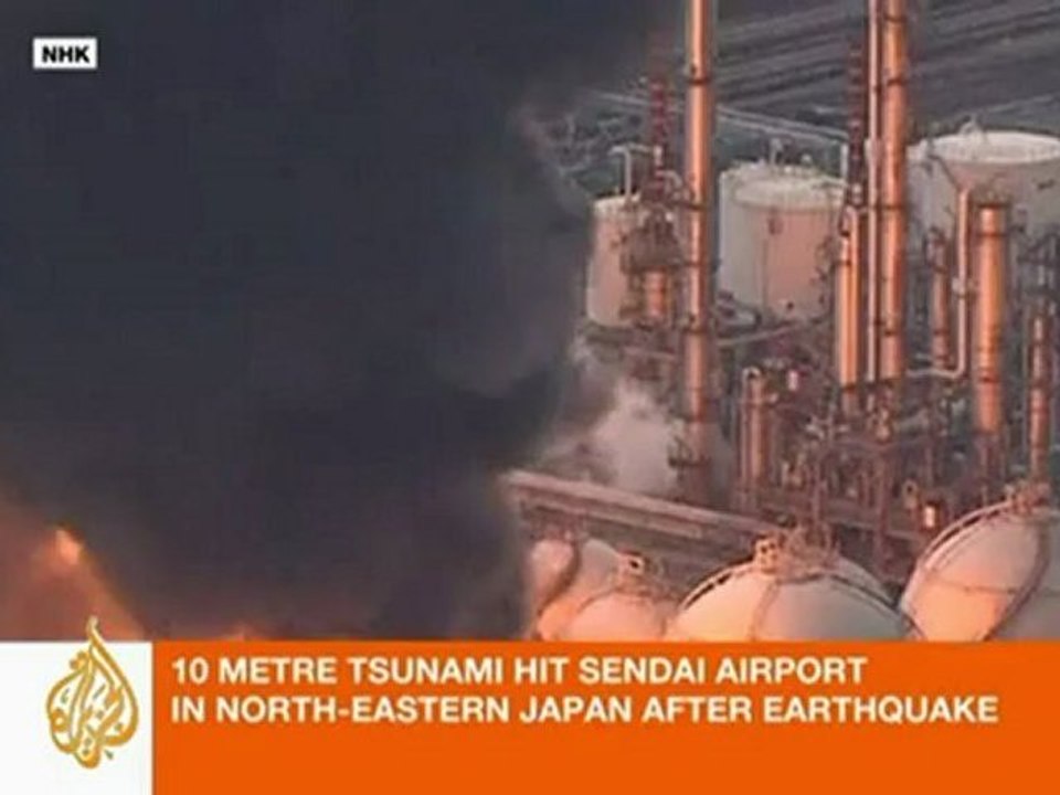 Devastating tsunami hits Japan
