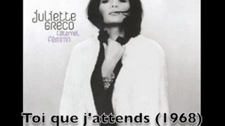 Juliette Gréco - Toi que j'attends (1968)