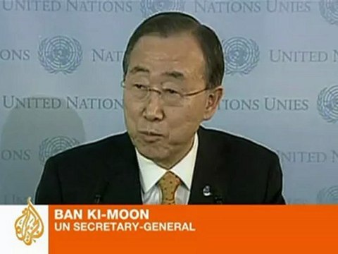 Ban Ki-moon comments on Libya