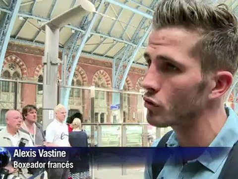 Los olímpicos llegan a Londres