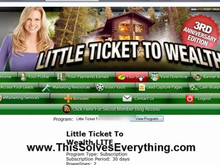 Jaw-Dropping Results With Little TIcket To Wealth And Secret Lead Factory!