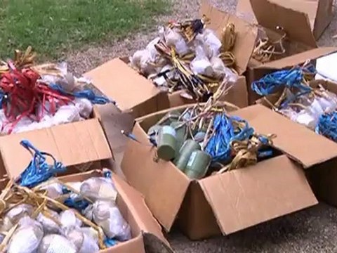 Dans les coulisses du feu d'artifices (Troyes)