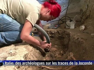 Italie: des archéologues sur les traces de La Joconde