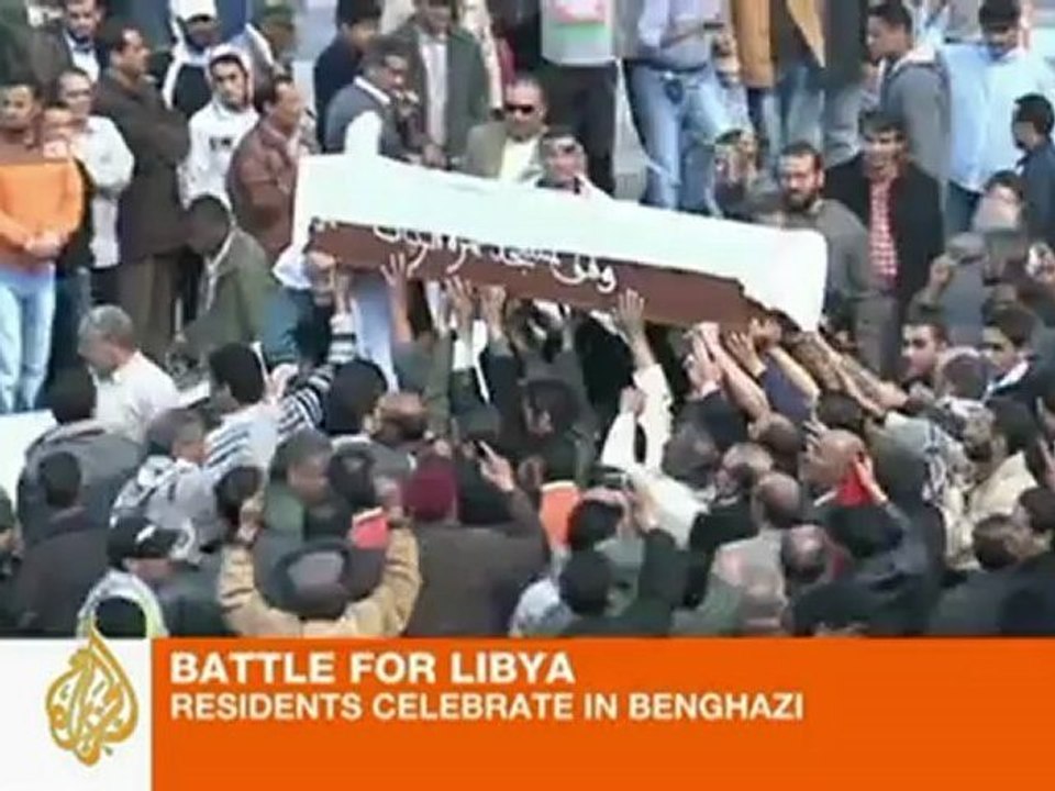 Rejoicing in Libya's Benghazi